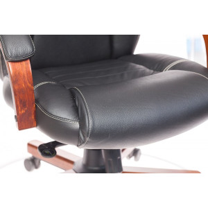 Кресло компьютерное Бюрократ T-9923WALNUT черный сиденье