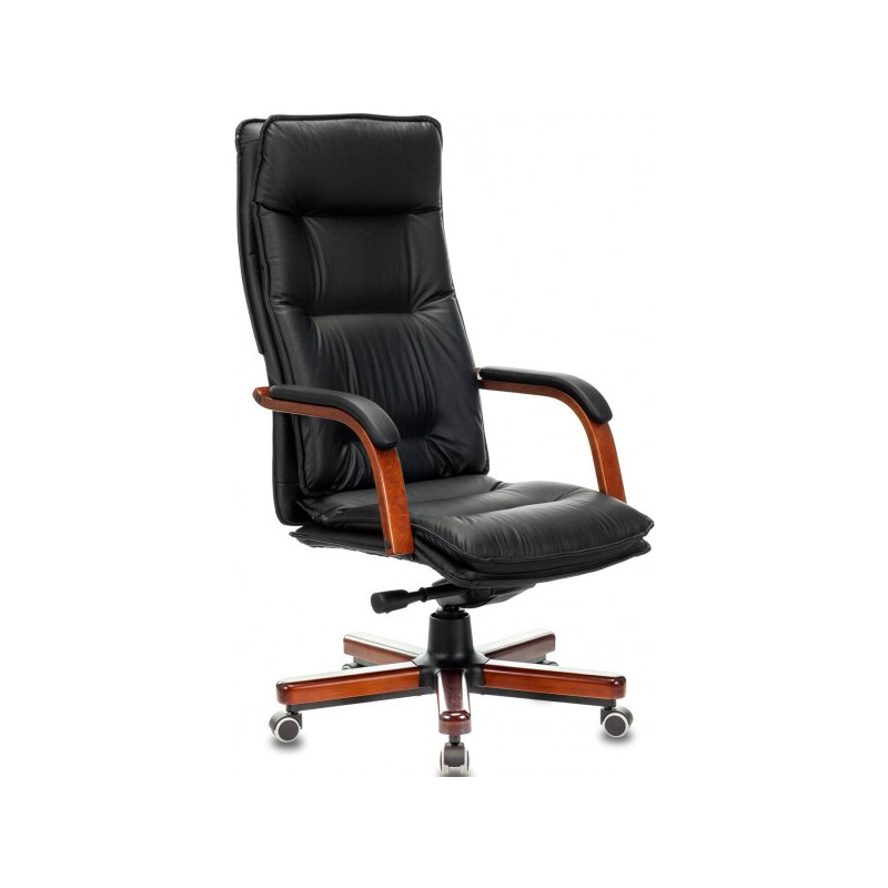 Кресло компьютерное Бюрократ T-9927WALNUT черный