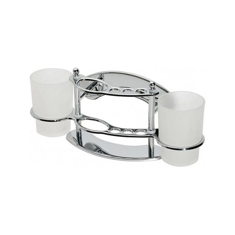 Набор стаканов для зубной щетки и пасты Frap F101 - общий вид