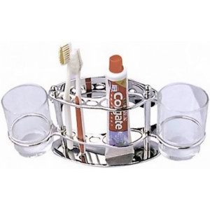 Набор стаканов для зубной щетки и пасты Frap F101 - в интерьере