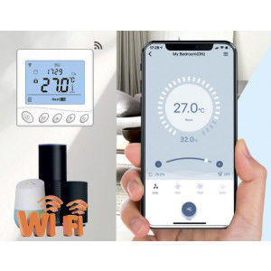 Терморегулятор Grand Meyer Mondial Series W350 Wi-Fi бежевый пиложение