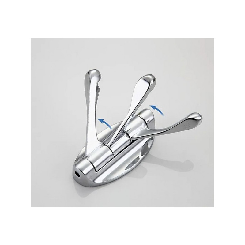 Крючок для ванной Frap F209-3 - вид вращающихся крючков