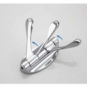 Крючок для ванной Frap F209-3 - вид вращающихся крючков