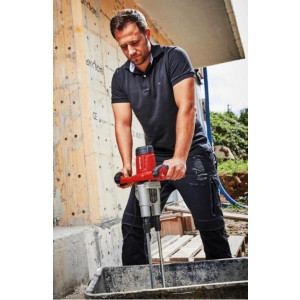 Дрель-миксер Einhell TE-MX 1600-2 CE Twin 4258561 в работе