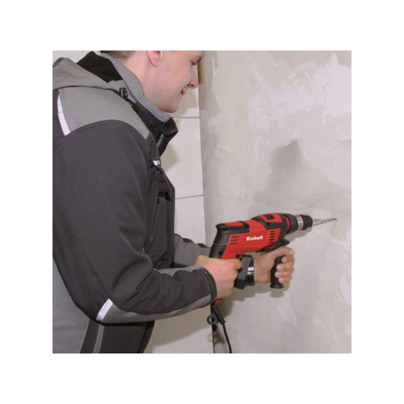 Дрель ударная Einhell TC-ID 1000 E 4259825 в работе