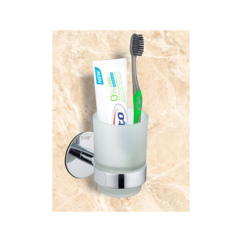 Стакан для зубной щетки и пасты Frap F3806 - общий вид