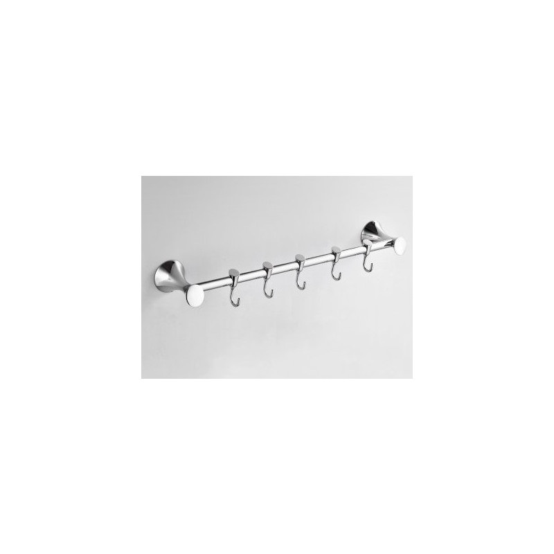 Планка с крючками Frap F3515-5 (5 крючков) - общий вид