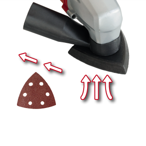 Многофункциональный инструмент (реноватор) Einhell TC-MG 220/1 E 4465095 крепление