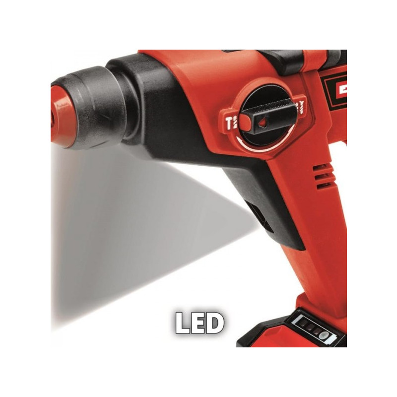 Перфоратор Einhell TE-HD 18/12 Li-Solo 4513970 (без АКБ) подсветка