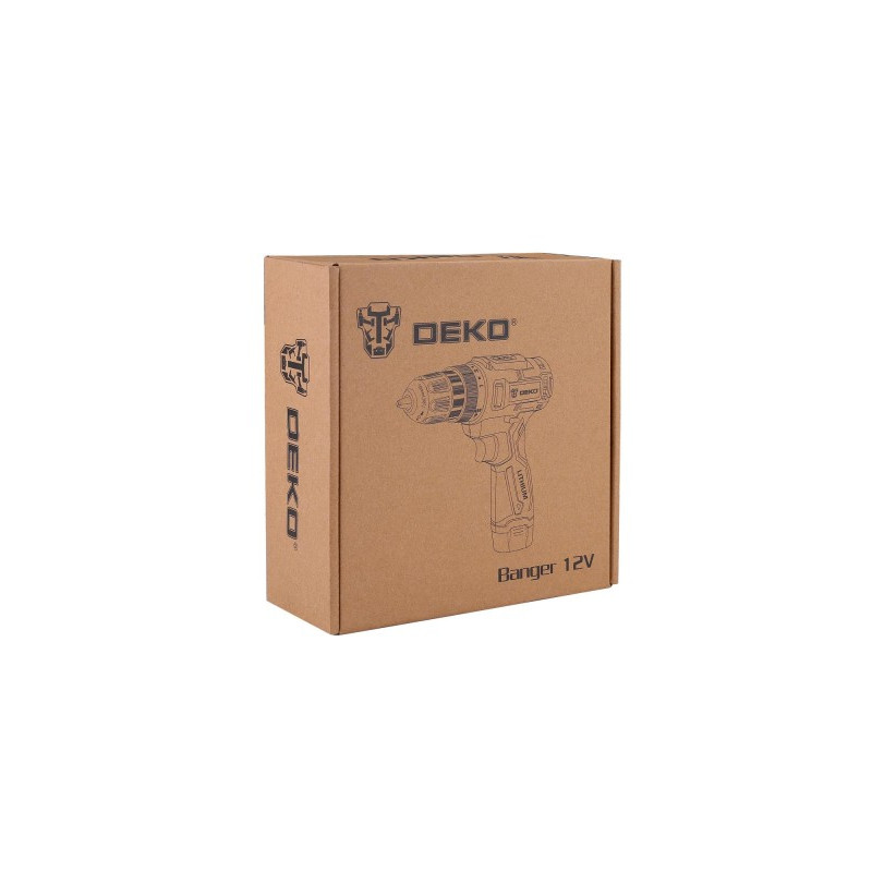 Дрель-шуруповерт Deko Banger Set 1 063-4129 коробка