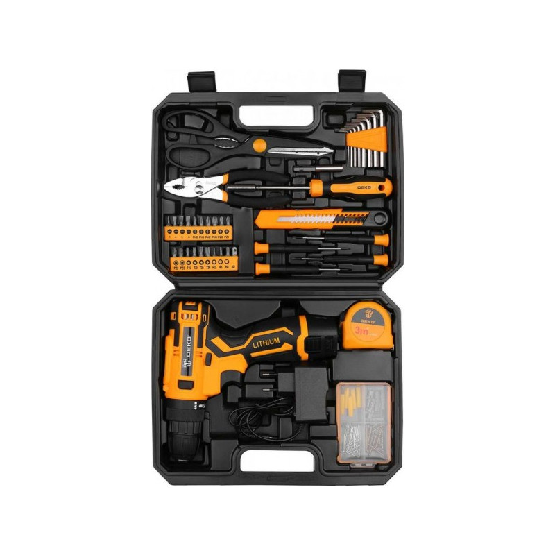 Дрель-шуруповерт Deko Banger Set 93 063-4168 в кейсе