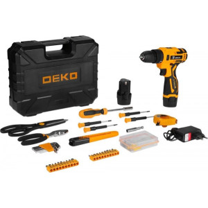 Дрель-шуруповерт Deko Banger Set 93 063-4168 с кейсом