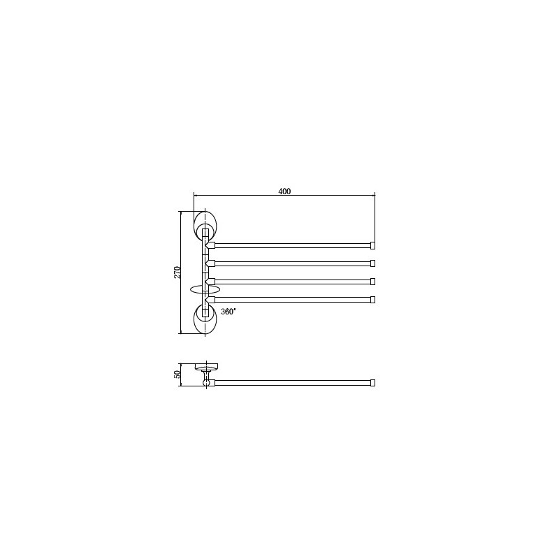 Держатель для полотенца Fashun A1614