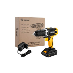 Дрель-шуруповерт Deko DKCD16FU-Li 063-4098 комплект