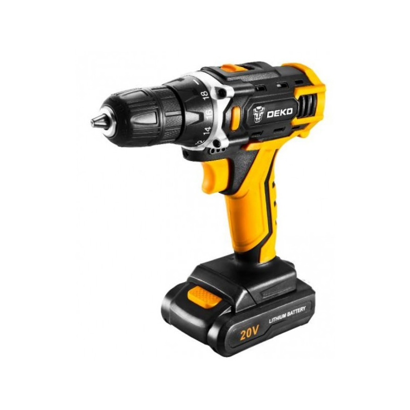 Дрель-шуруповерт Deko DKCD20FU-Li Set 193 063-4179