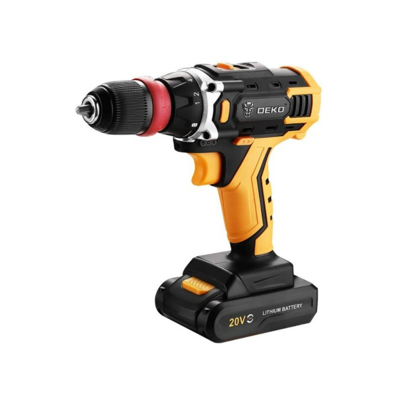 Дрель-шуруповерт Deko DKCD20FU-Li Set 3 063-4177
