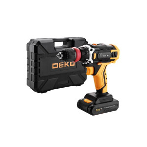 Дрель-шуруповерт Deko DKCD20FU-Li Set 3 063-4177 с кейсом