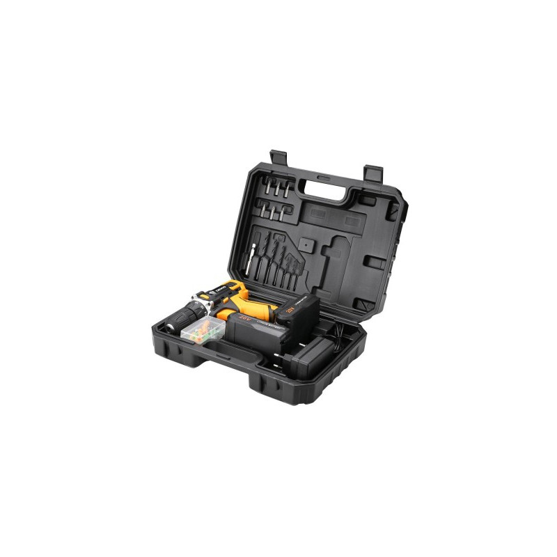 Дрель-шуруповерт Deko DKCD20FU-Li Set 63-2 063-4093 инструменты