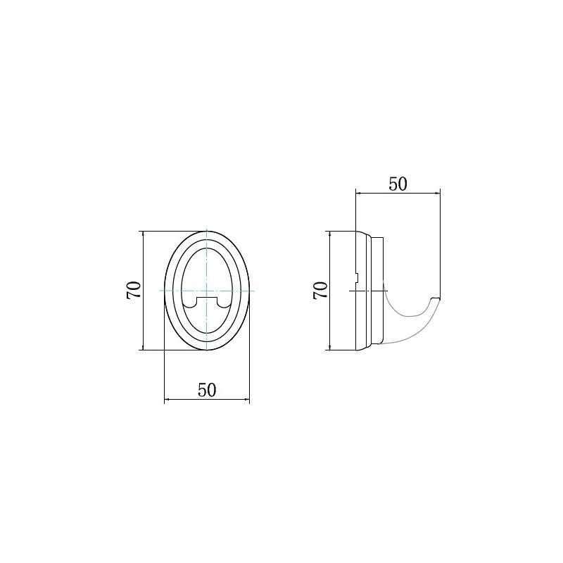 Крючок для ванной Fashun A1505-1