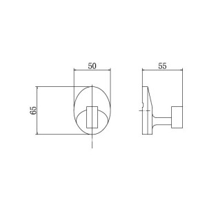 Крючок для ванной Fashun A1605-1