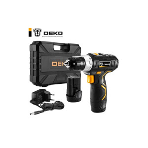 Дрель-шуруповерт Deko GCD12DU3 Set 3 063-4097 комплект