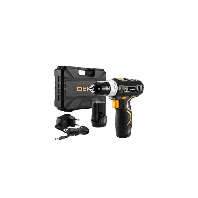Дрель-шуруповерт Deko GCD12DU3 Set 4 063-4140 комплект