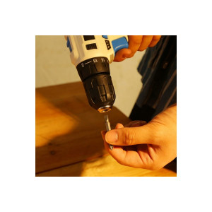 Дрель-шуруповерт Deko GCD12DU3 Snow white Set 1 063-4170 сверло