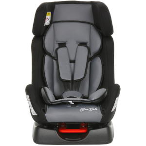 Автокресло Bambola Piloto черный/серый вид спереди