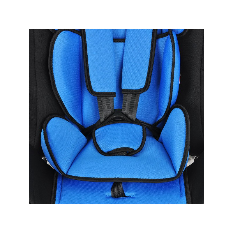 Автокресло Bambola Piloto черный/синий ремни безопасности