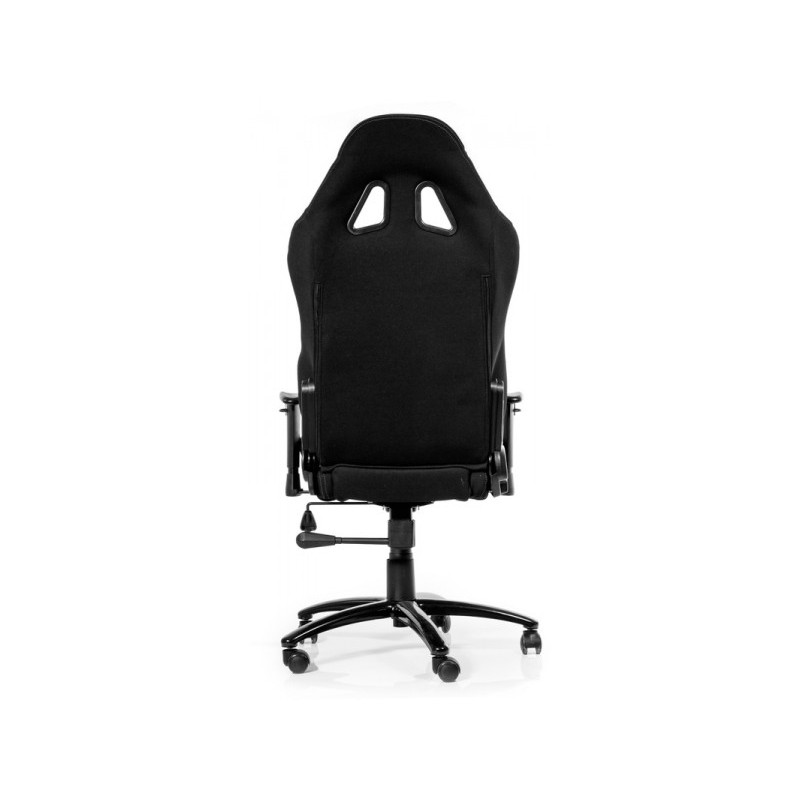 Кресло геймерское AKRacing K7012 черный/синий вид сзади