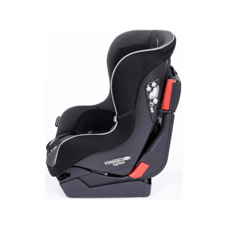 Автокресло Peg-Perego Viaggio 1 Duo-Fix Black вид сбоку