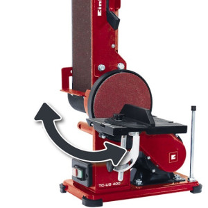 Шлифовальный станок Einhell TC-US 400 4419255 регулировка угла