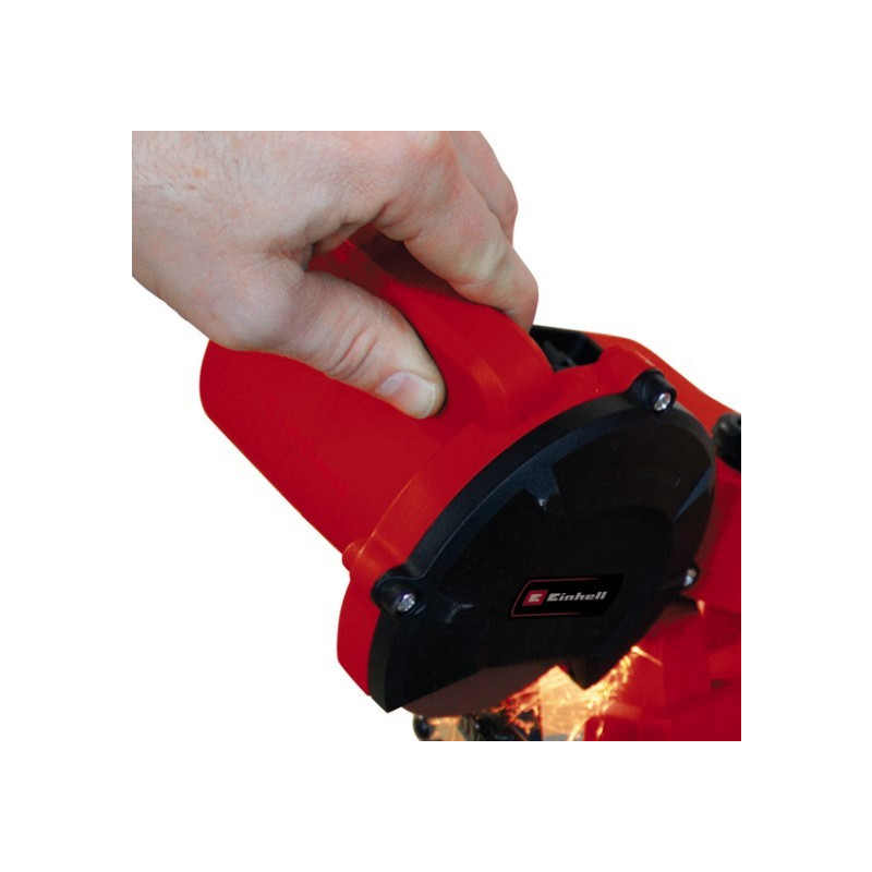 Точильный станок (точило) Einhell PXC GE-CS 18 Li-Solo 4499940 (без АКБ) в работе