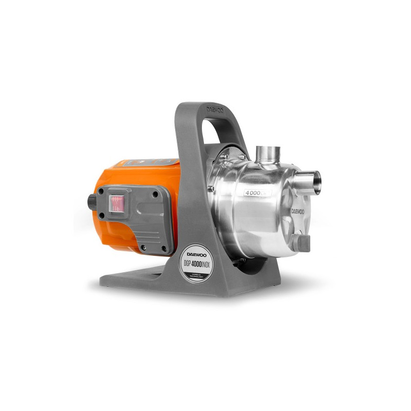 Садовый насос Daewoo Power DGP 4000 inox вид сбоку