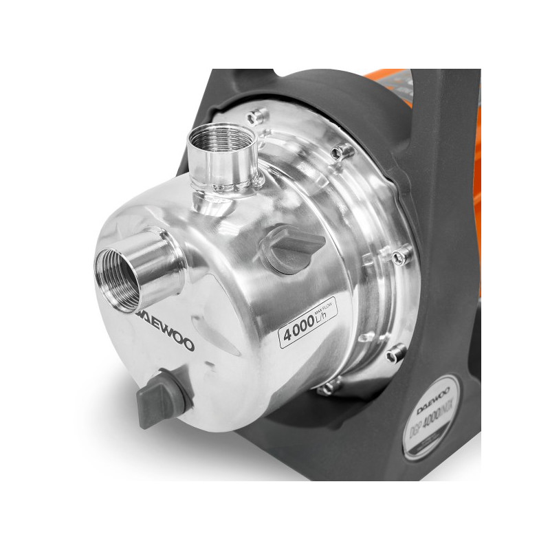 Садовый насос Daewoo Power DGP 4000 inox вид спереди