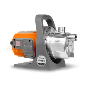 Садовый насос Daewoo Power DGP 4000 inox вид сбоку