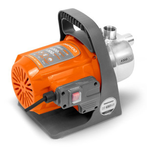 Садовый насос Daewoo Power DGP 4000 inox вид сзади