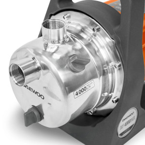 Садовый насос Daewoo Power DGP 4000 inox вид спереди