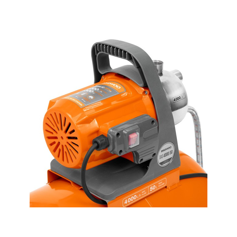 Насосная станция Daewoo Power DAS 4000/50 вид сзади