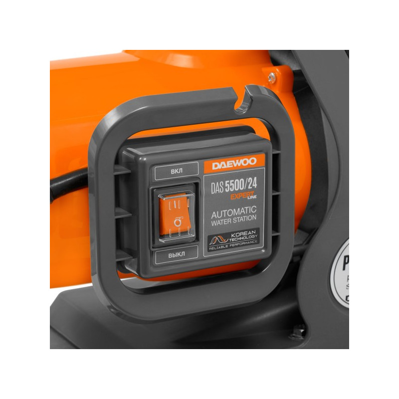 Насосная станция Daewoo Power DAS 5500/24 кнопка