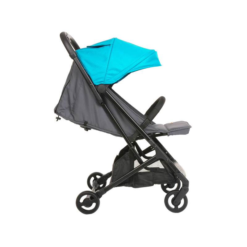 Прогулочная коляска Pituso Style бирюзовый регулировка наклона спинки