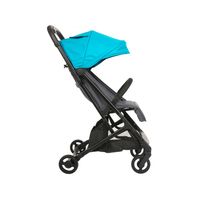 Прогулочная коляска Pituso Style бирюзовый вид сбоку