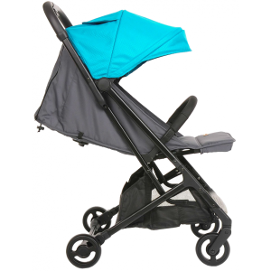 Прогулочная коляска Pituso Style бирюзовый регулировка наклона спинки