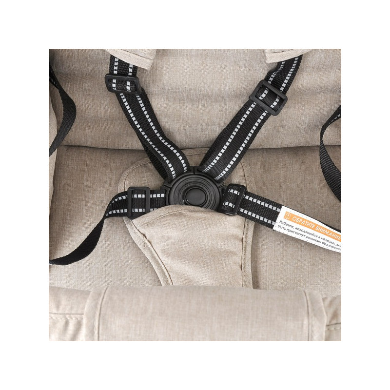 Прогулочная коляска Pituso Toledo капучино ремни безопасности