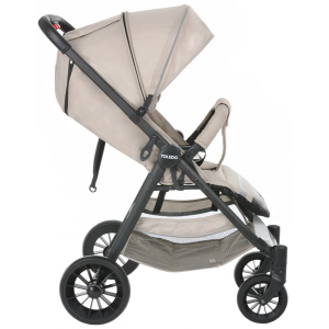 Прогулочная коляска Pituso Toledo капучино вид сбоку