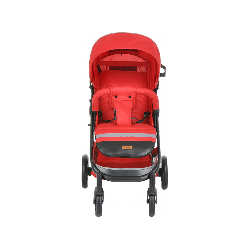 Прогулочная коляска Pituso Toledo красный вид спереди