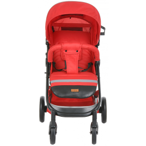 Прогулочная коляска Pituso Toledo красный вид спереди
