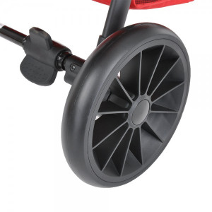 Прогулочная коляска Pituso Toledo красный колесо