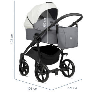 Универсальная коляска Tutis Novo 2в1 Graphite параметры