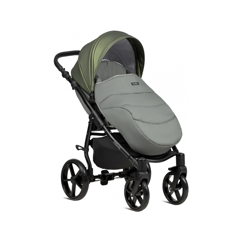 Универсальная коляска Tutis Novo 2в1 Olive с накидкой на ноги